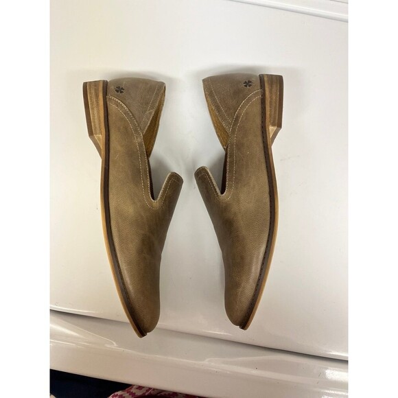 Lucky Brand Ellanzo Slip-On Leather Flats - Picture 4 of 8